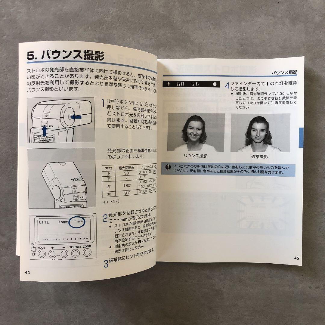 キヤノン　スピードライト　550EX　使用説明書