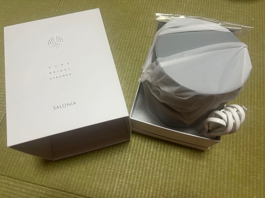 SALONIA ピュア ブライト スチーマー