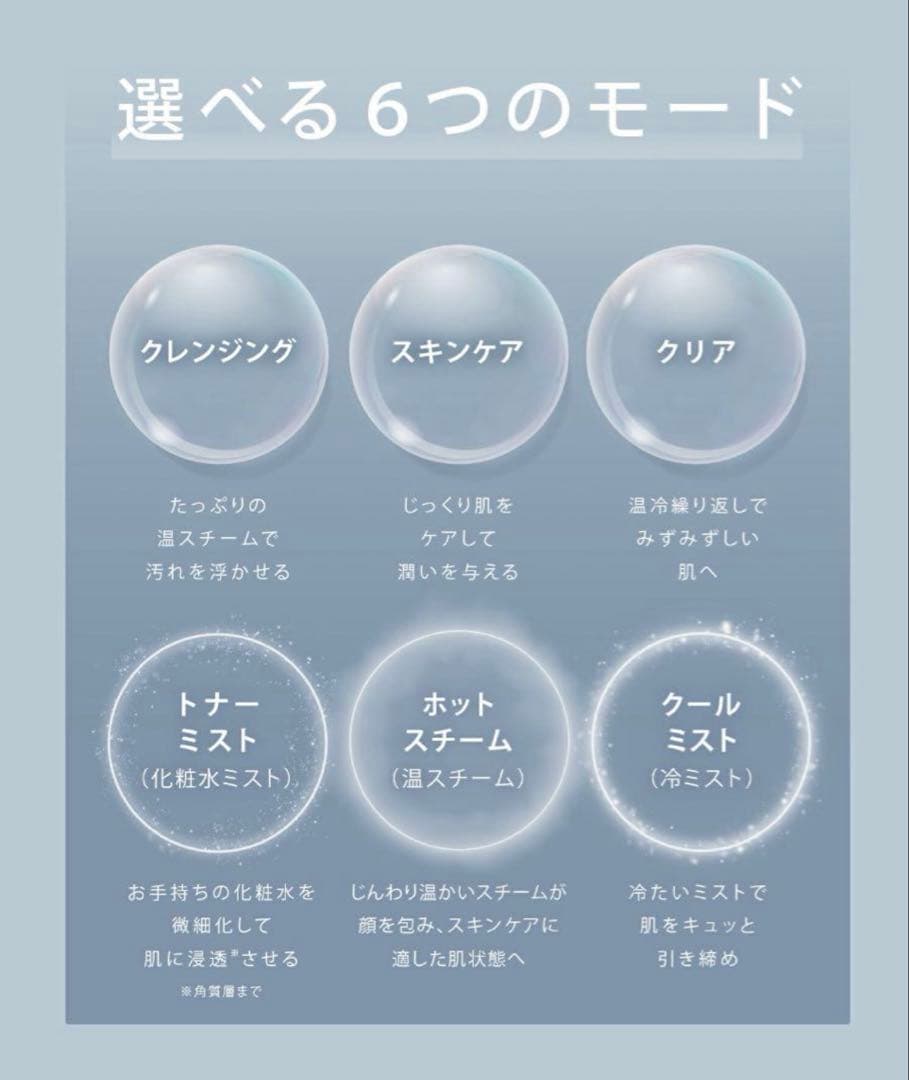 SALONIA ピュア ブライト スチーマー