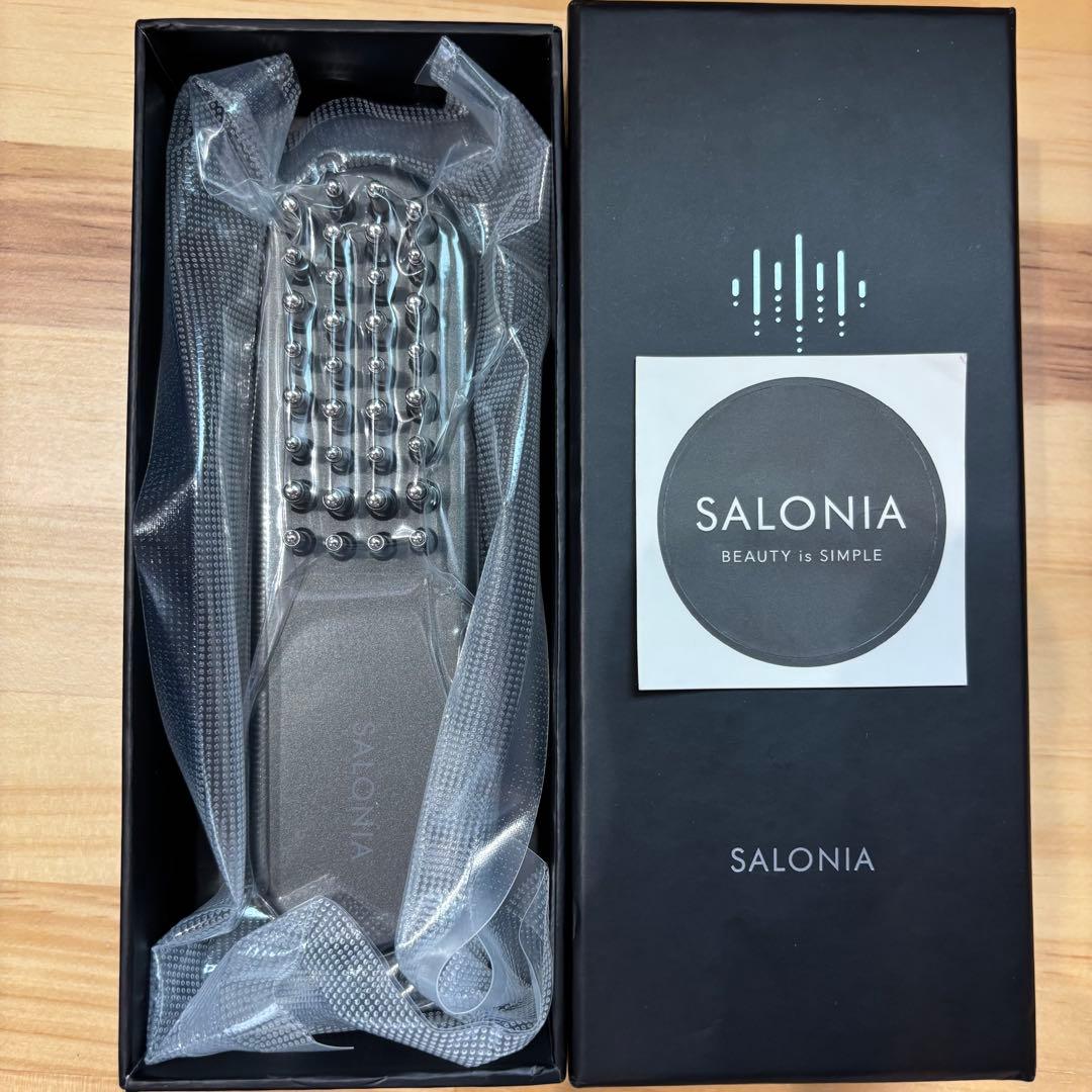 ☆未使用品☆ サロニア EMSリフトブラシ 3Dケア SAL24305BK