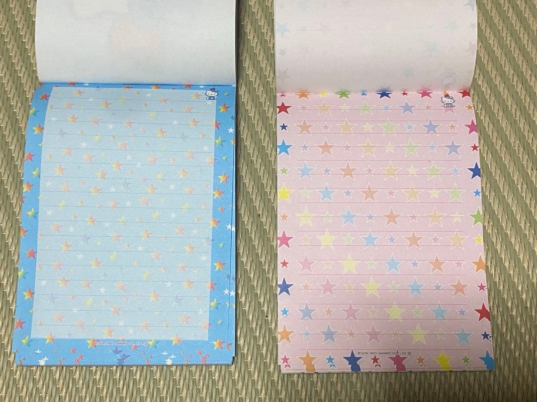 【レア☆平成 当時物 レトロ】ハローキティメモスター柄2種