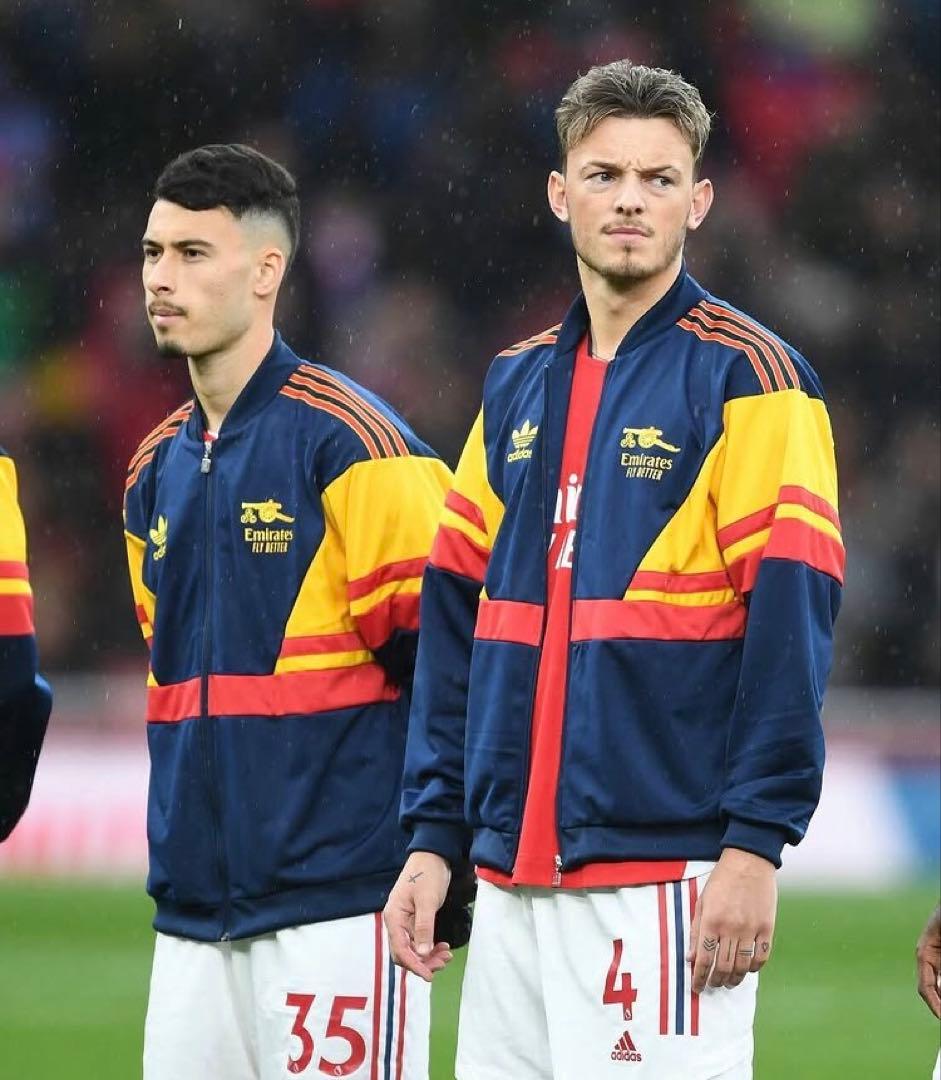 希少 未使用品 アディダス アーセナル トラックトップ ジャケット ジャージ S