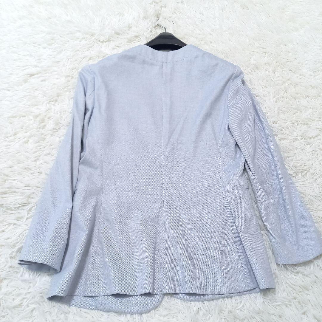 ●美品●　セオリー　ノーカラー　カラーレス　セットアップ　スーツ　パンツ　上下