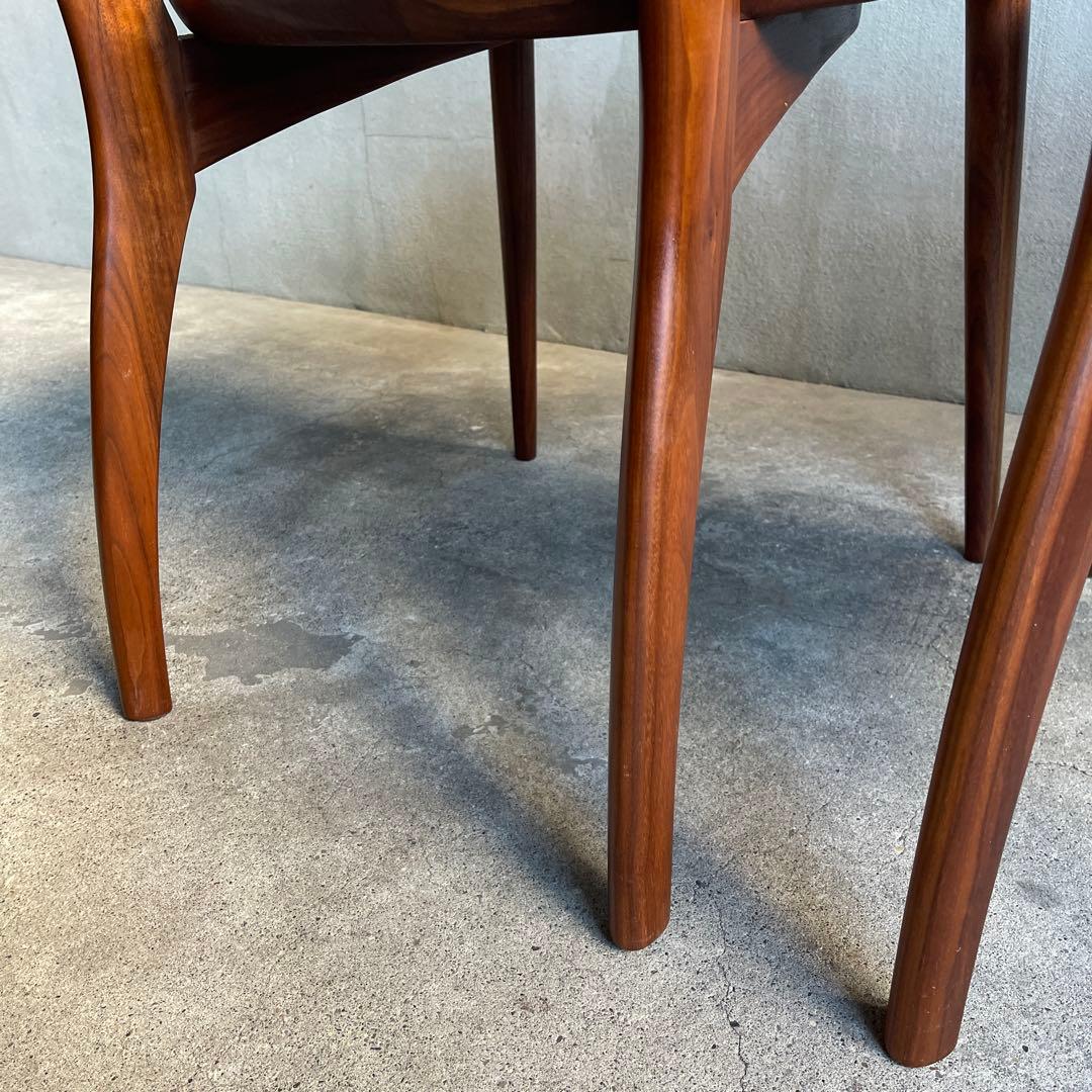 IDC OTSUKA Fill2ウォールナット無垢材 ダイニングチェア4脚