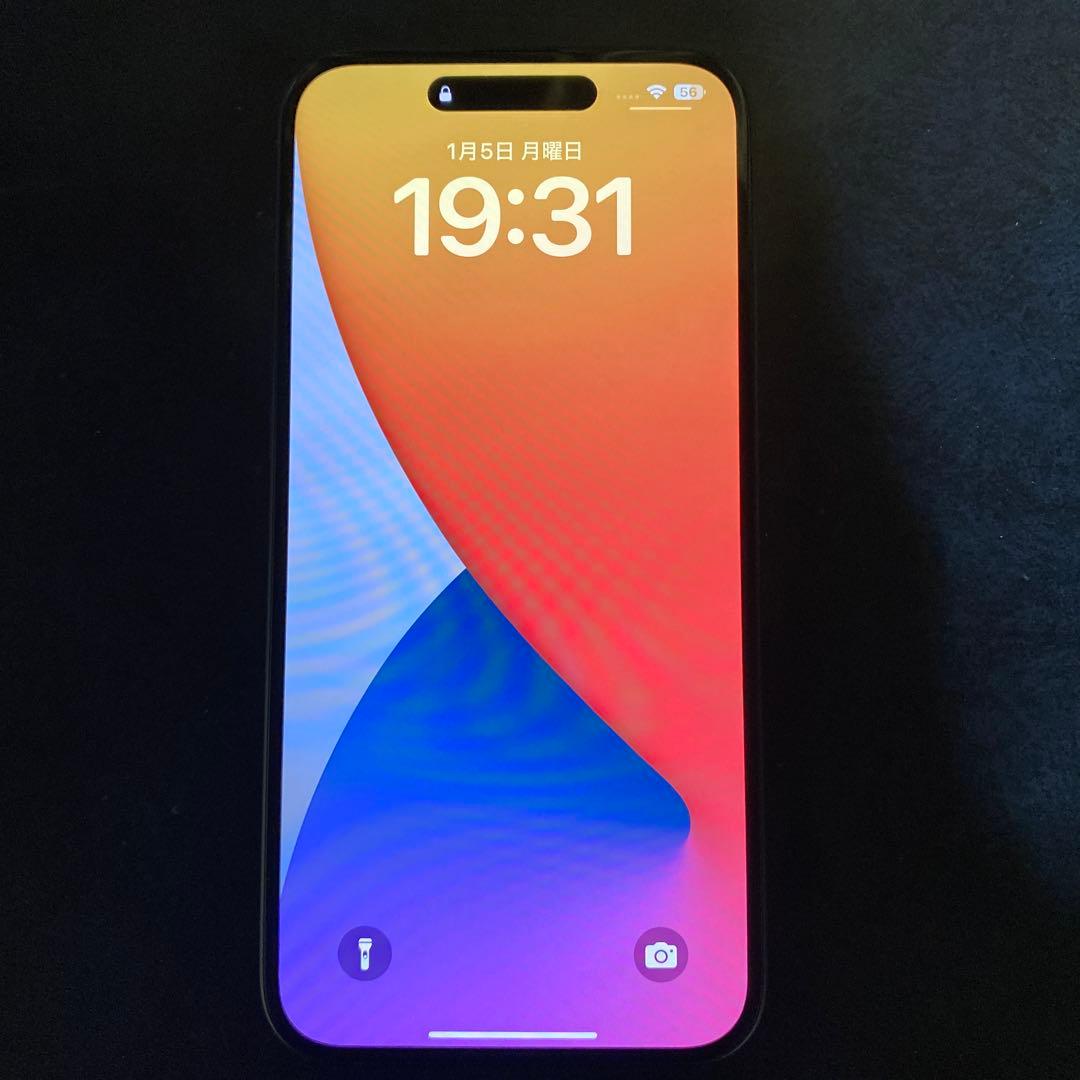 iPhone16plus２５６GB ブラック　フィルム付き