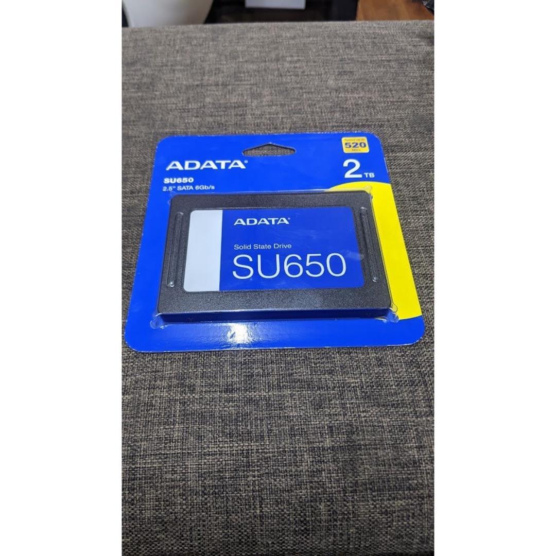新品 SSD 2TB ADATA SU650 3D NAND採用 SATA