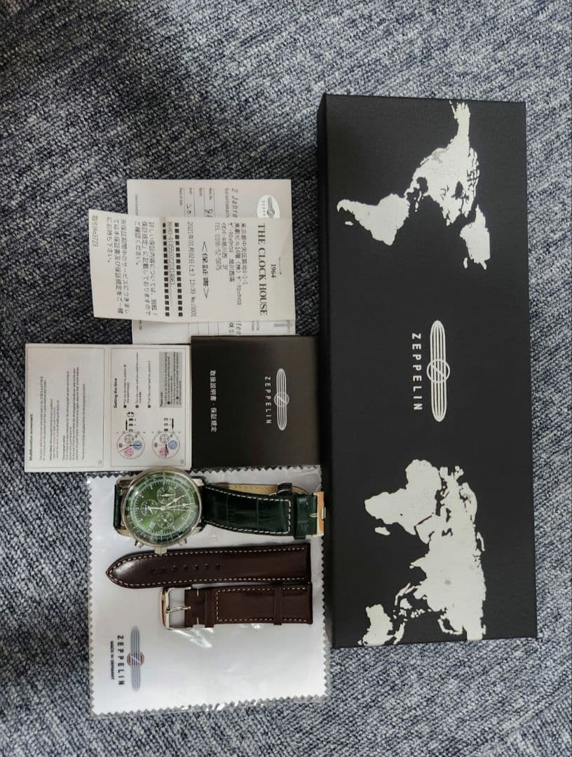 ZEPPELIN 100周年モデル 日本限定 クロノアラーム