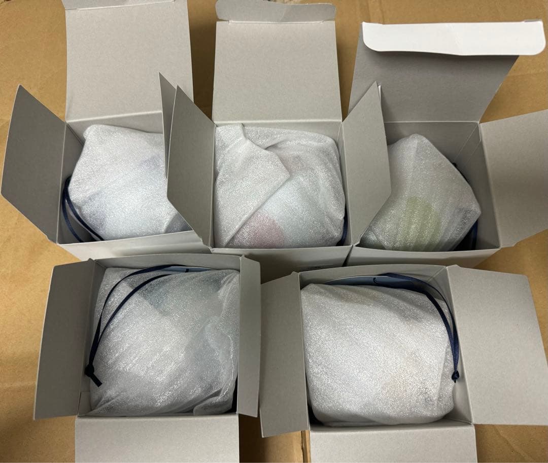 ジェラートピケ　ヨッシー　ハンドタオル　タマゴ缶付　全色セット(5色)