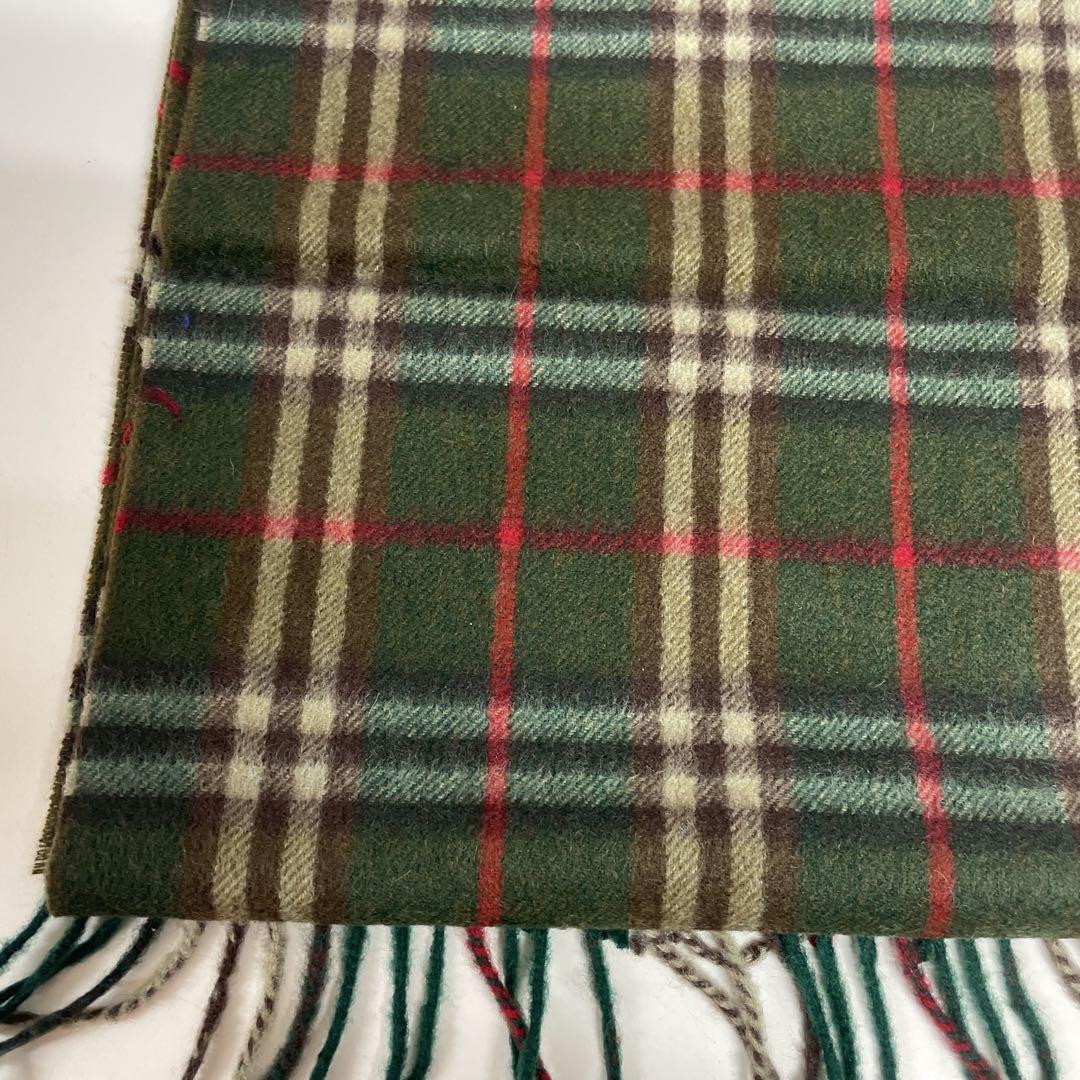 と*と様 【新品】Burberry's カシミヤ100％ チェック柄 マフラー