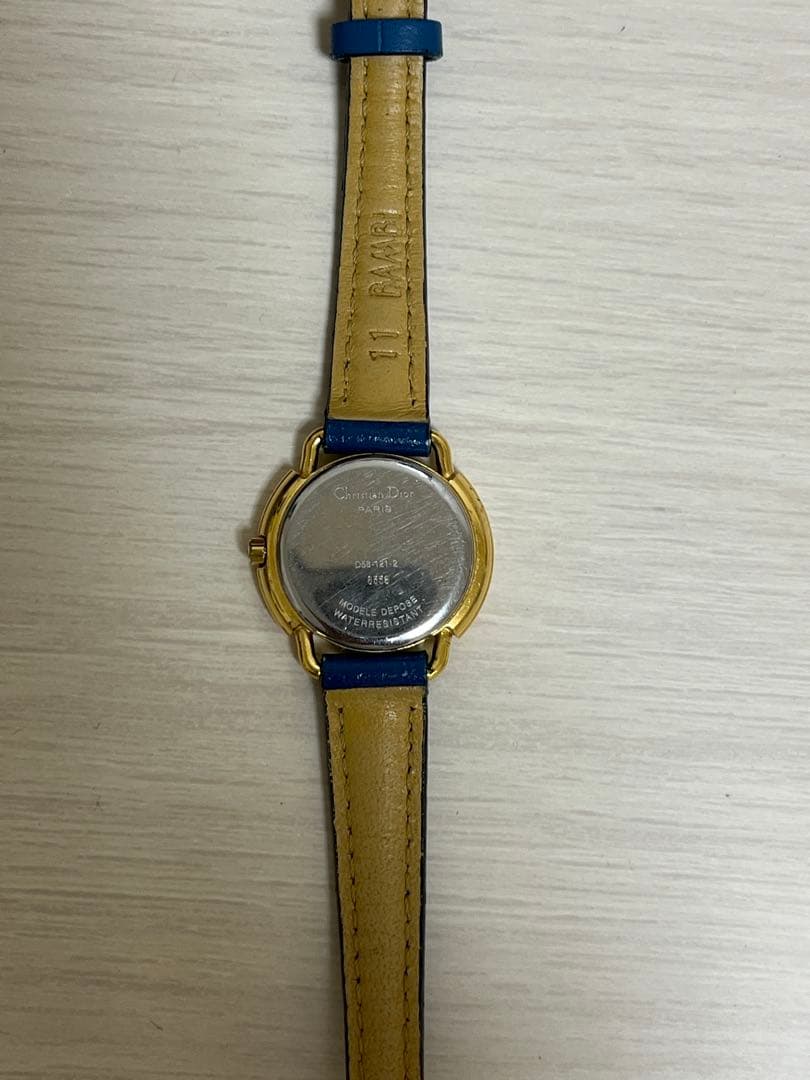 美品：ディオール腕時計ダイヤ&シェル　レディース用
