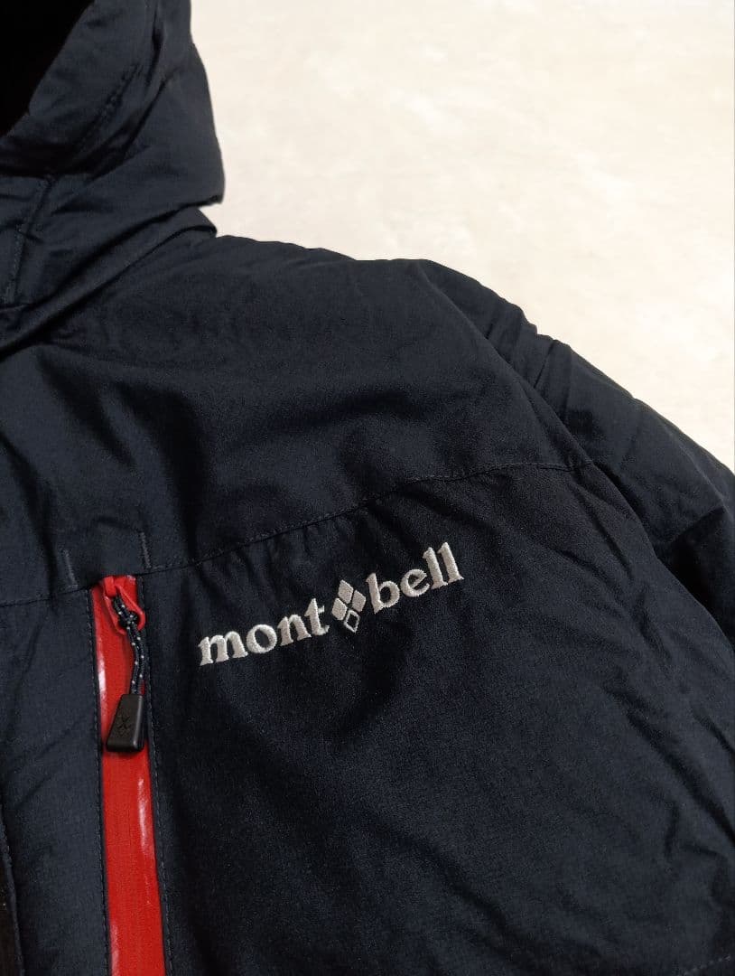 みーmont-bell　モンベル　パーマフロスト　ダウンパーカ　黒　廃盤品
