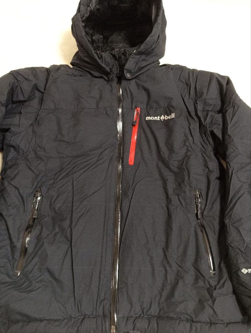 みーmont-bell　モンベル　パーマフロスト　ダウンパーカ　黒　廃盤品