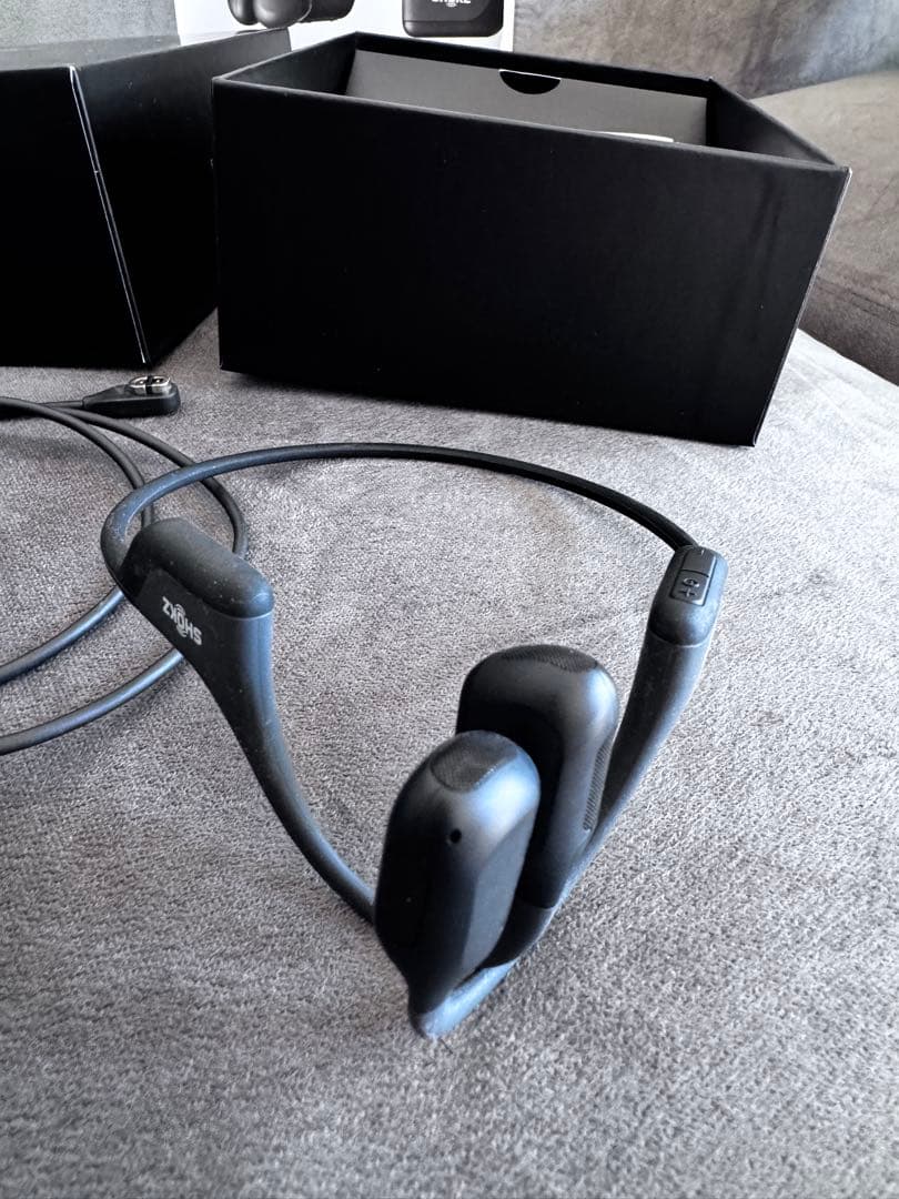 SHOKZ OPEN RUN PRO 骨伝導イヤホン ブラック