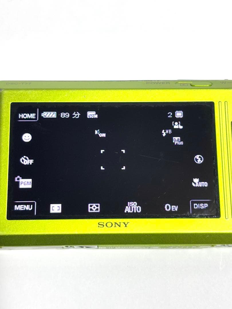 SONY Cyber-shot DSC-T77 動作品