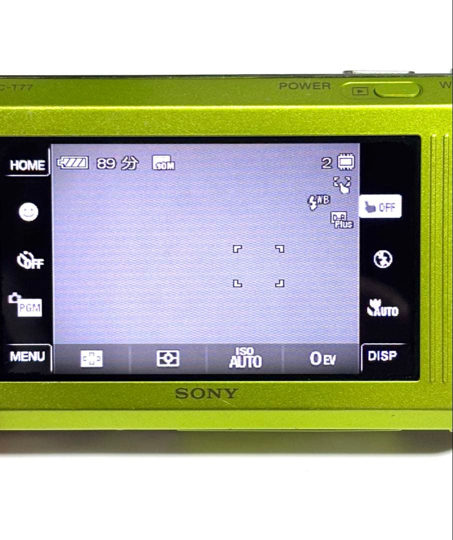SONY Cyber-shot DSC-T77 動作品