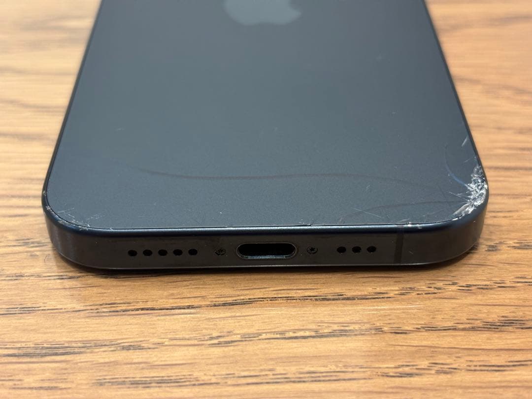 iPhone 15 pro 128GB ブルーチタニウム ジャンク品