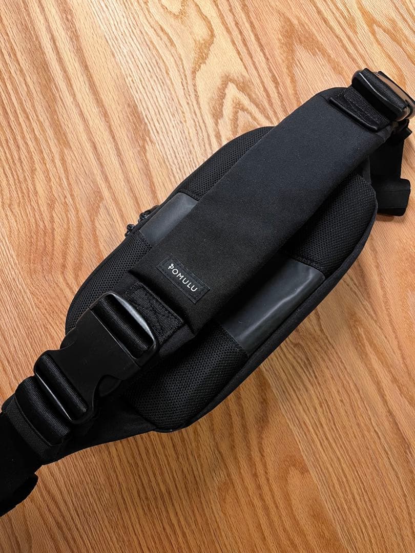 【POMULU】2WAYヒップシート（黒）