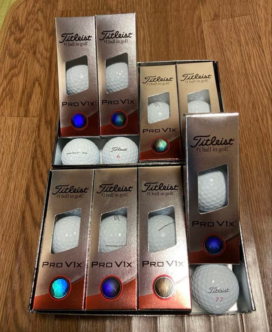 タイトリスト プロV1X ゴルフボール　2ダース (12/5迄)