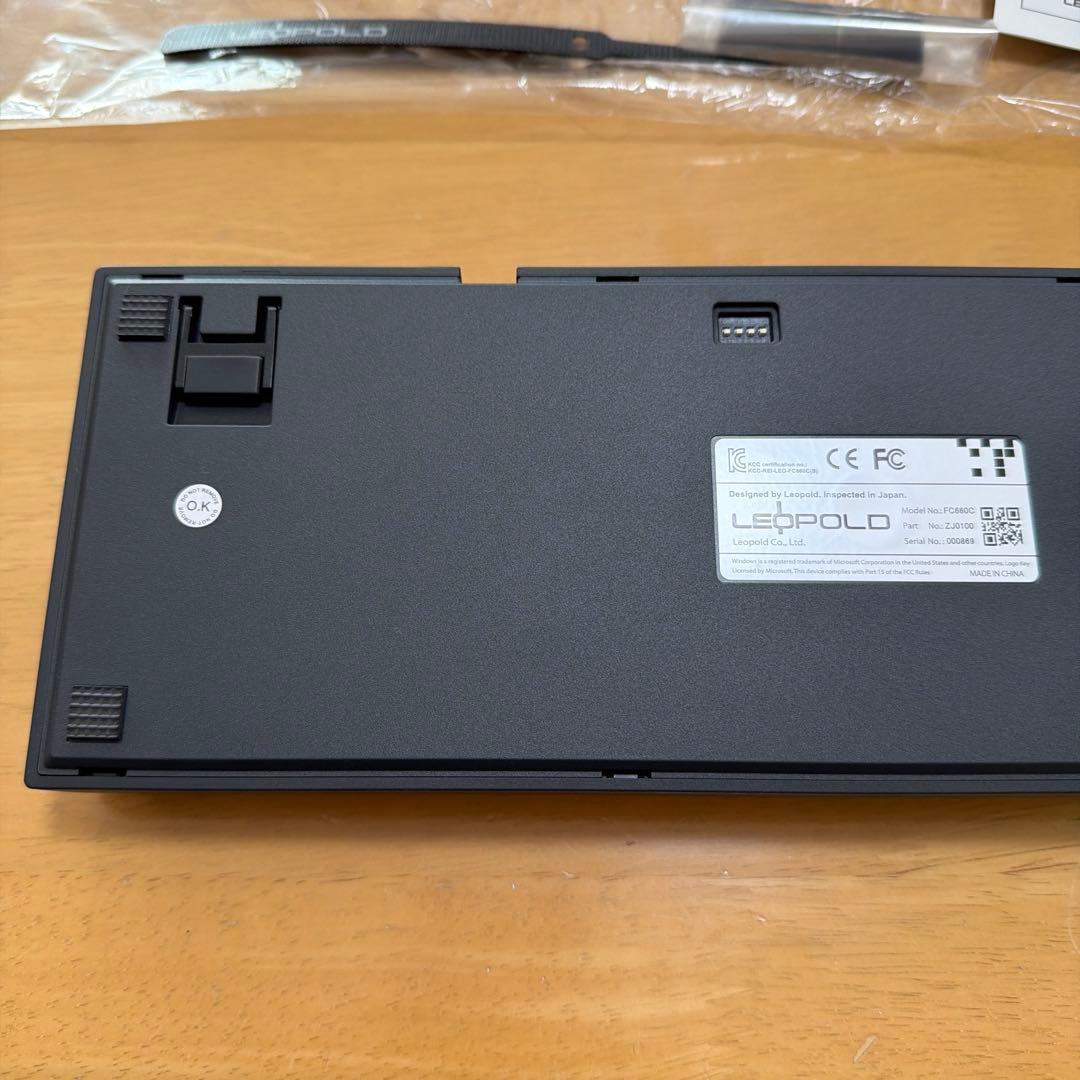 LEOPOLD FC 660C キーボード 本体 US英語配列
