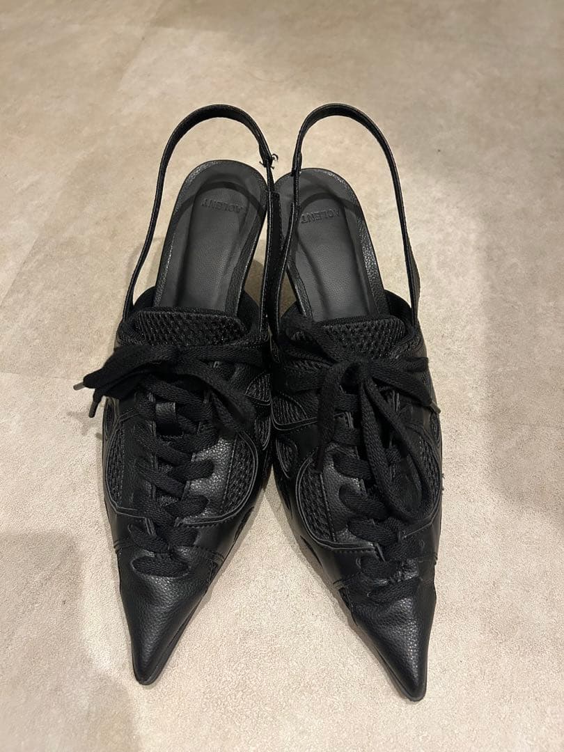 【最終値下げ】aclent アクレント　スニーカーミュール　L