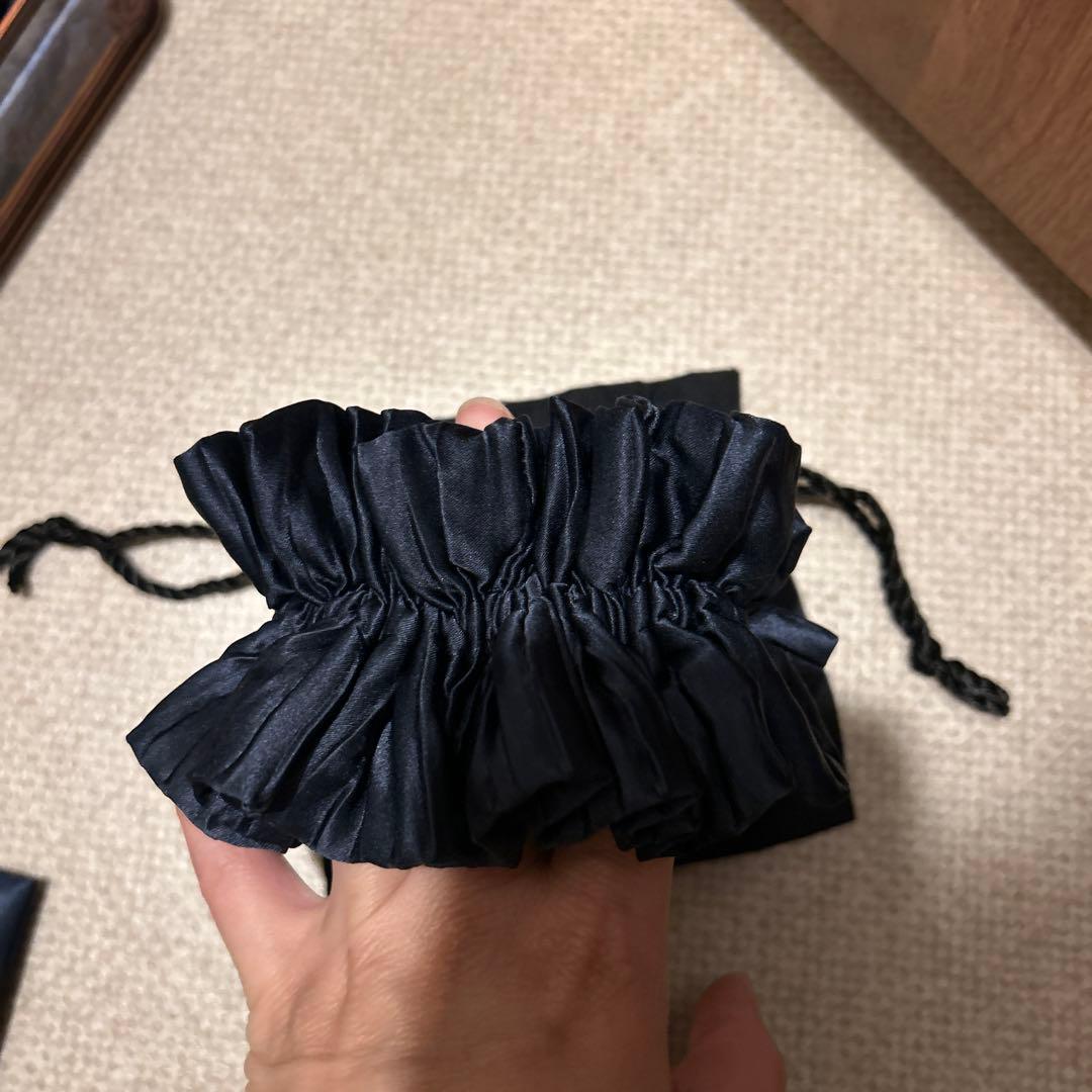 未使用【acca】 シュシュ紺色