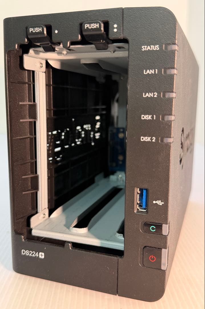 Synology NASキット 2ベイ DS224+/G ガイドブック付