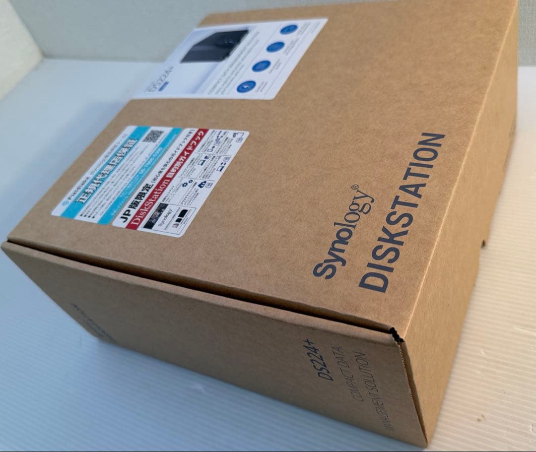Synology NASキット 2ベイ DS224+/G ガイドブック付