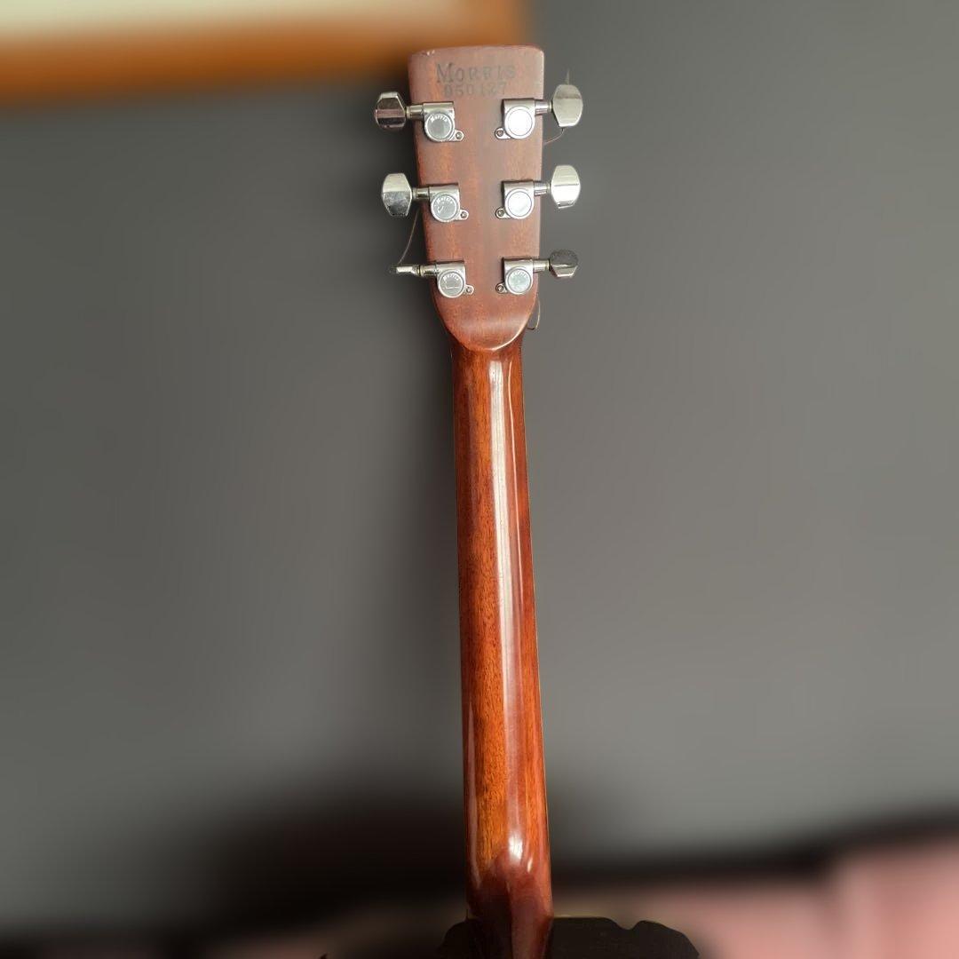 美品　螺鈿アコースティックギター モリスW-30 ハードケース付き