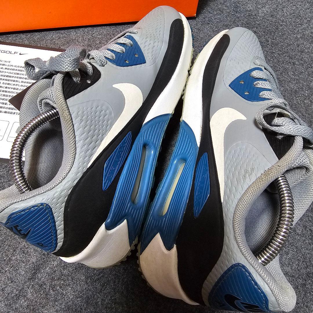 【ナイキゴルフ】AIR MAX 90 G ゴルフシューズ 23.5cmレディース