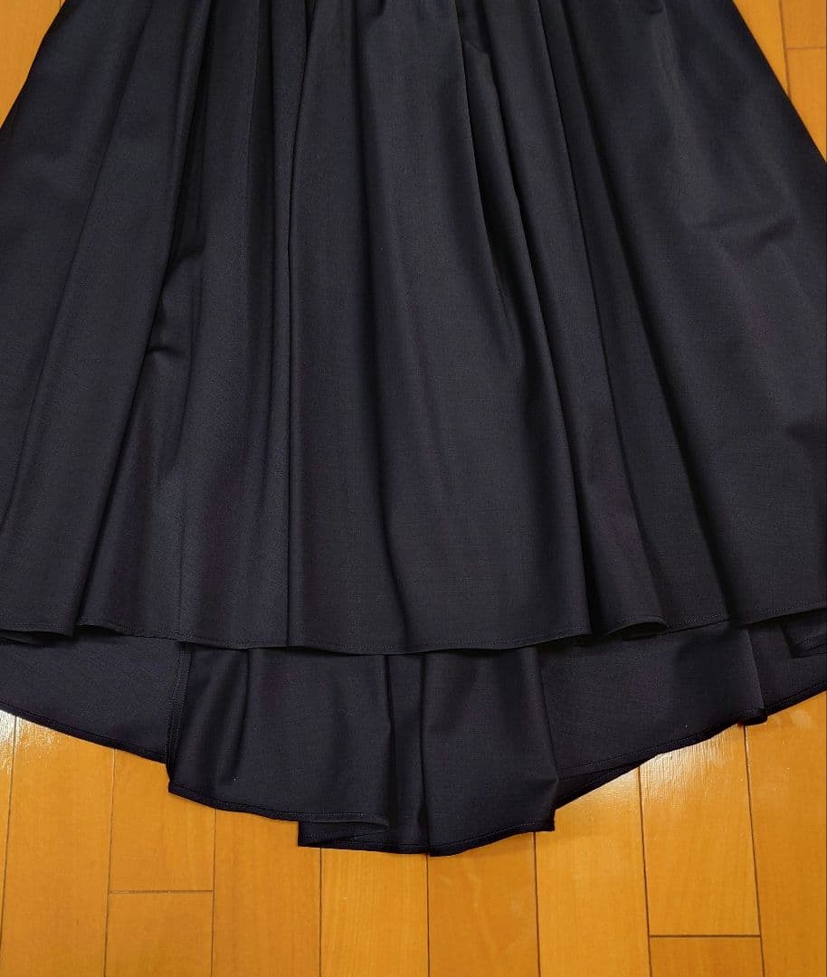 新品 Spick and Span Noble フレアスカート 36 ネイビー