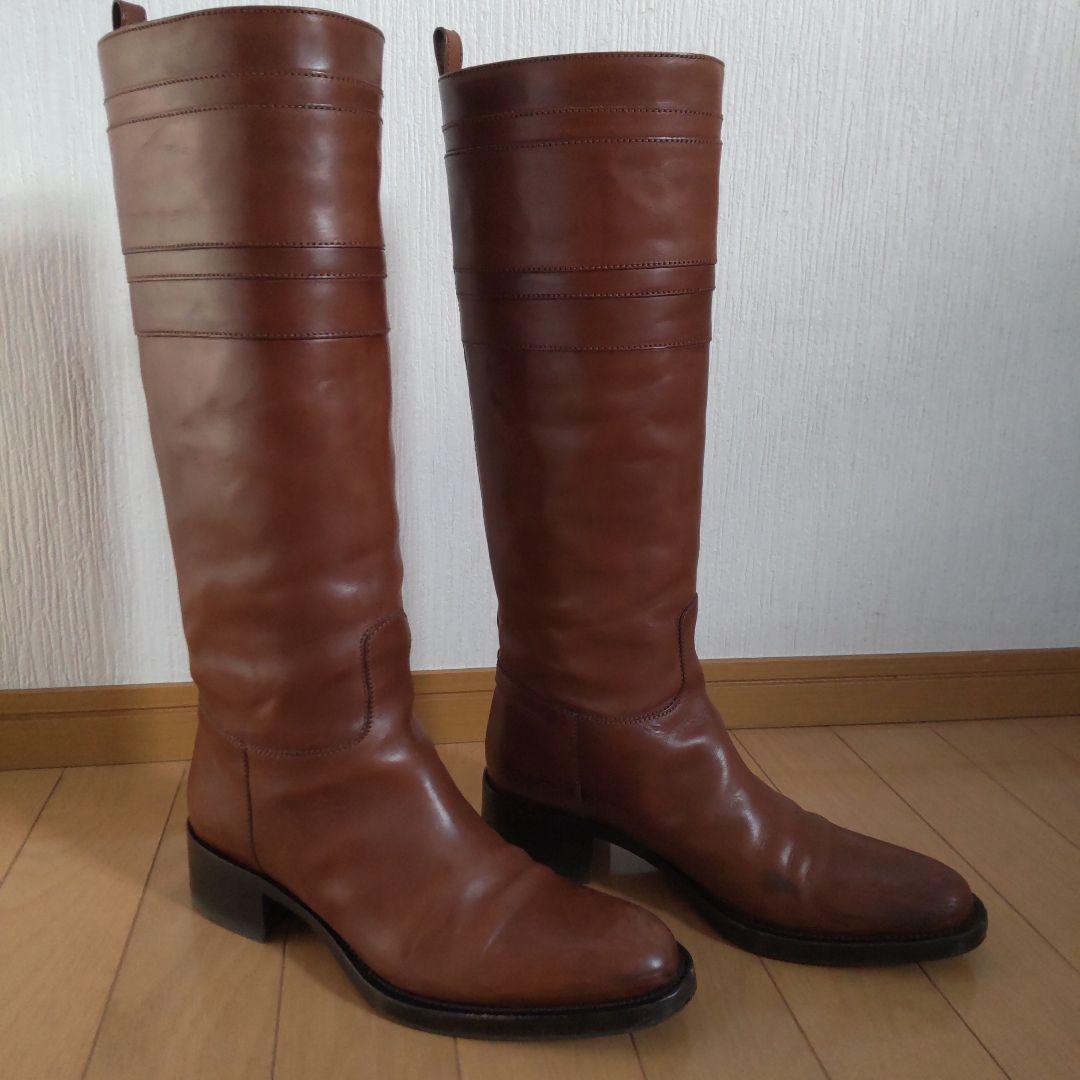 最終価格★希少デザイン サルトル 37 箱付き ロングブーツ