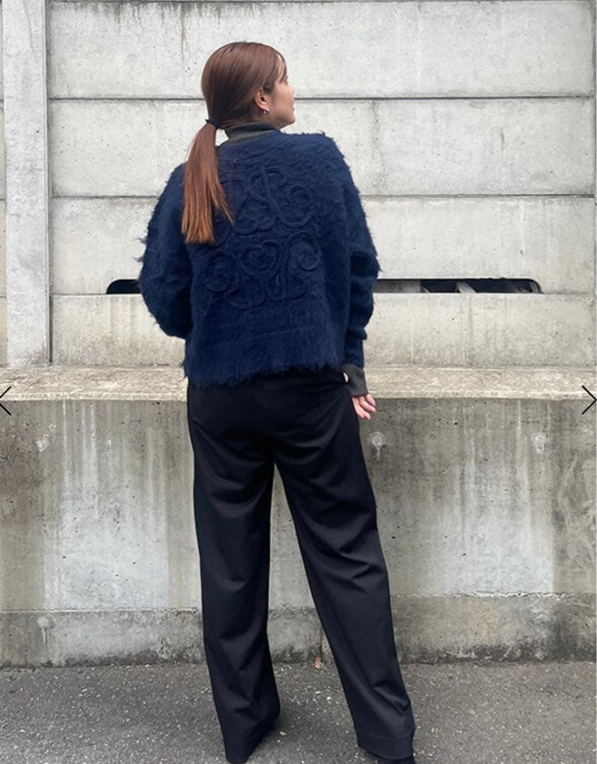 ゆるり CREDONA コード刺繍ロゴカーデ