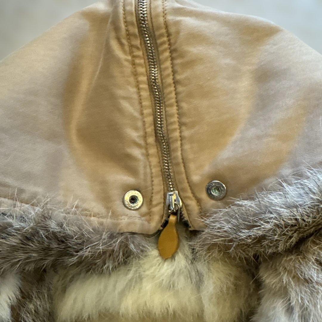 シェルビーノ　3way チンチラファージャケット　Lサイズ