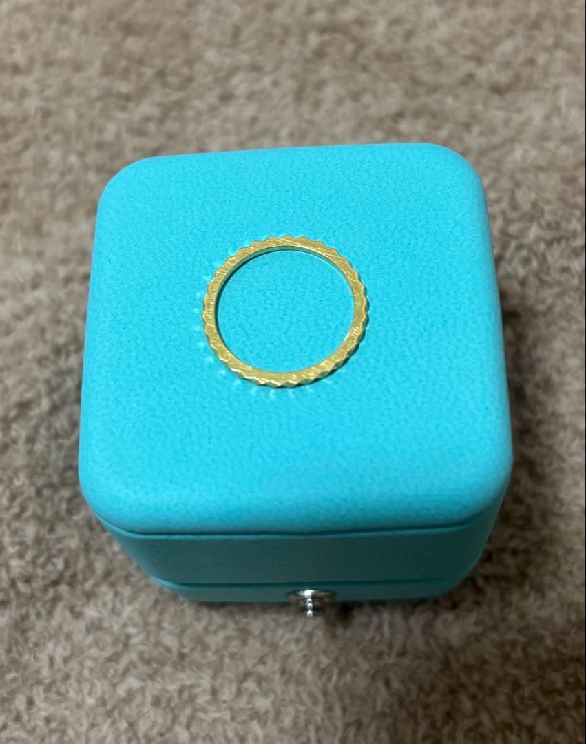 G*i様 【年内限定セール】MEHME k18 リング 7号〜9号 スタッズリン