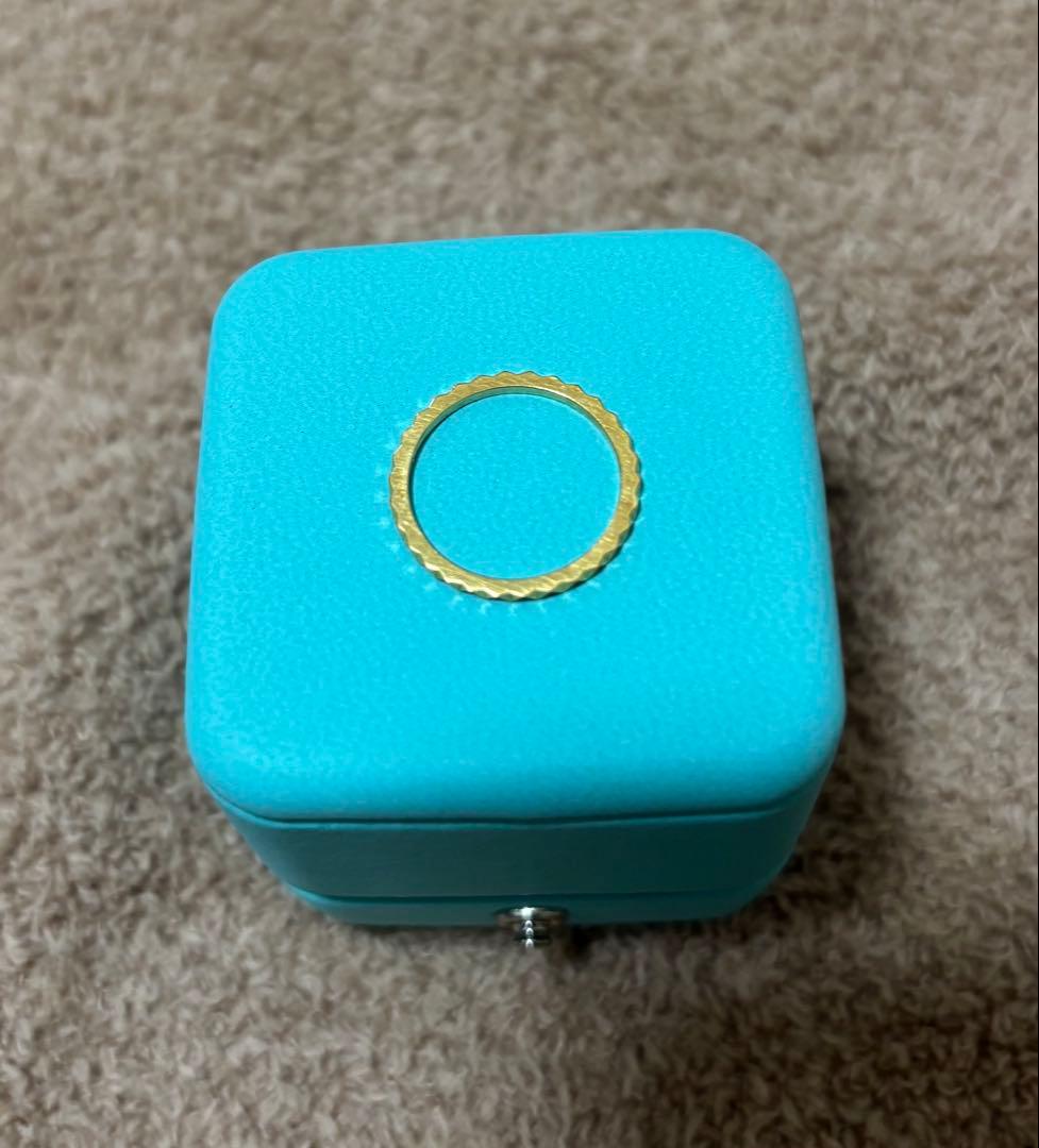 G*i様 【年内限定セール】MEHME k18 リング 7号〜9号 スタッズリン