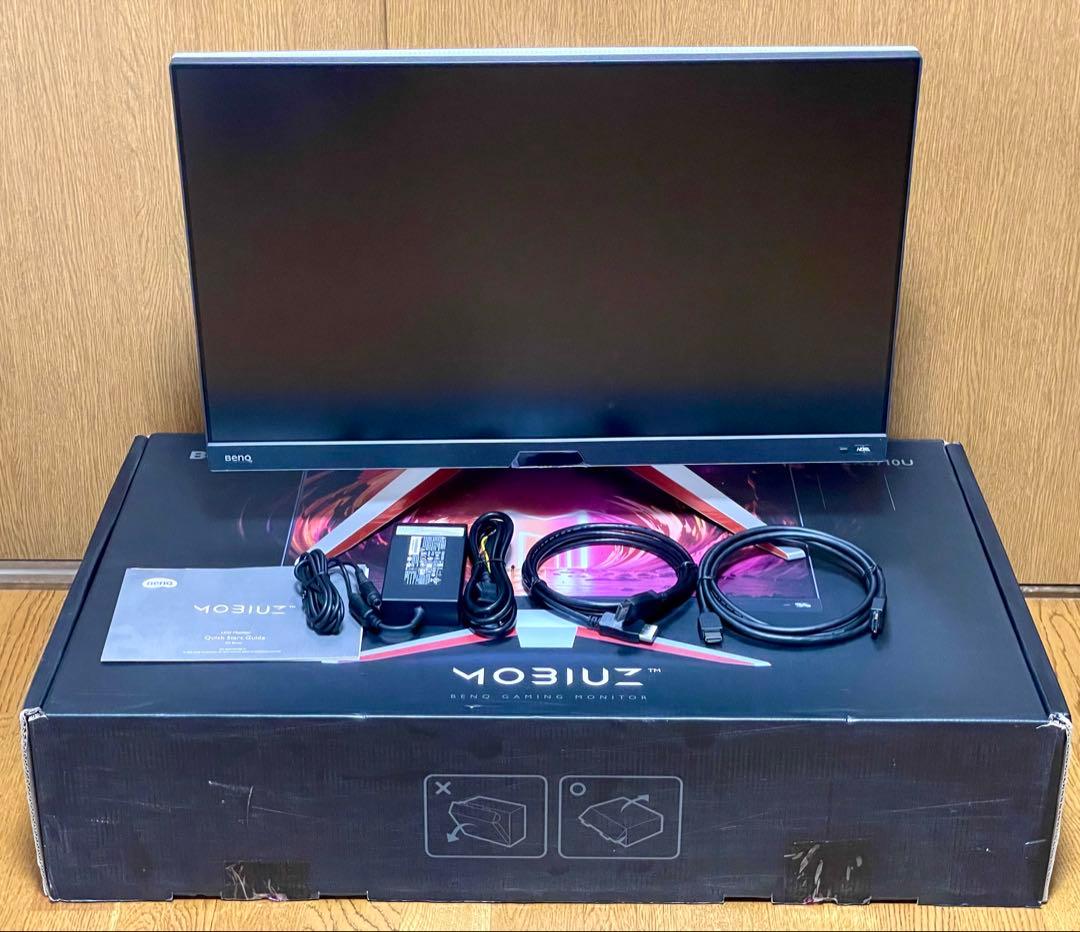 【美品】MOBIUZ EX2710U／4K 144Hz ゲーミングモニター