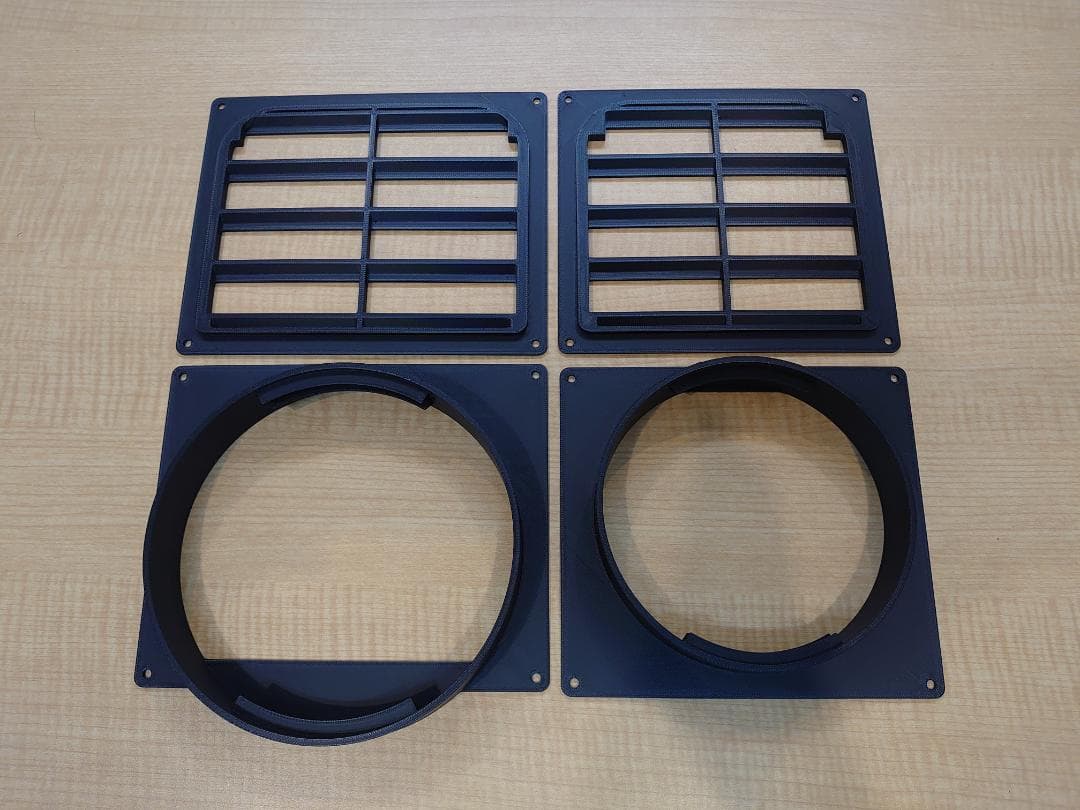 【DIY用】EENOUR ＆ ECOFLOW WAVE3用　給排気ダクトキットA