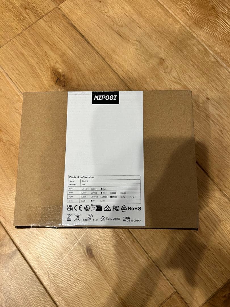 ミニpc Ryzen 7 5875U 16GB 512GB AMD