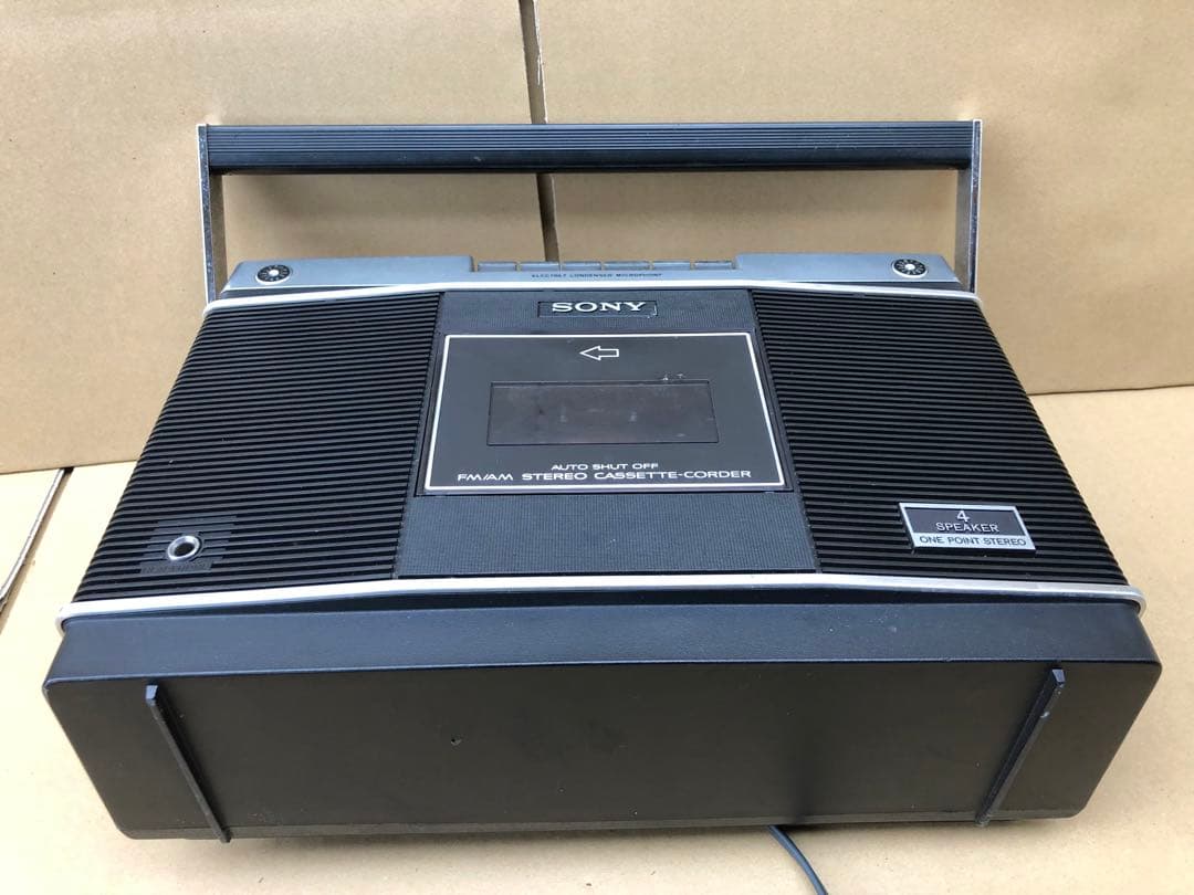 SONY レトロラジカセ　動作品