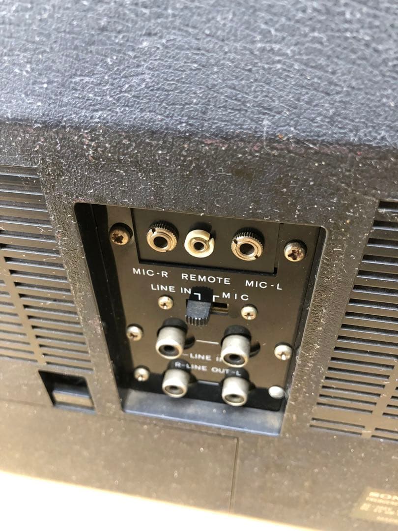 SONY レトロラジカセ　動作品