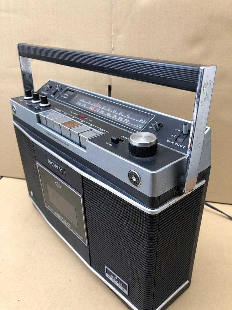 SONY レトロラジカセ　動作品
