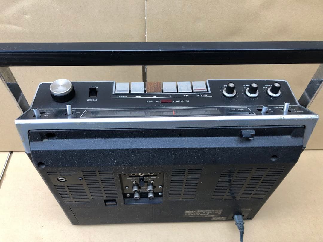 SONY レトロラジカセ　動作品
