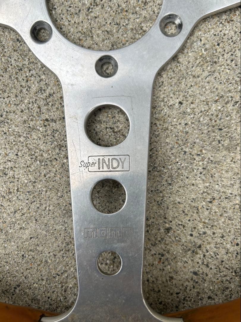 MOMO モモ、ウッドハンドル　旧車、