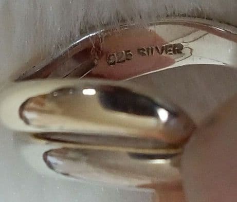 ぽ*ん様 「Ef et pe」K18＆SV925　デザインリング　9号　美品