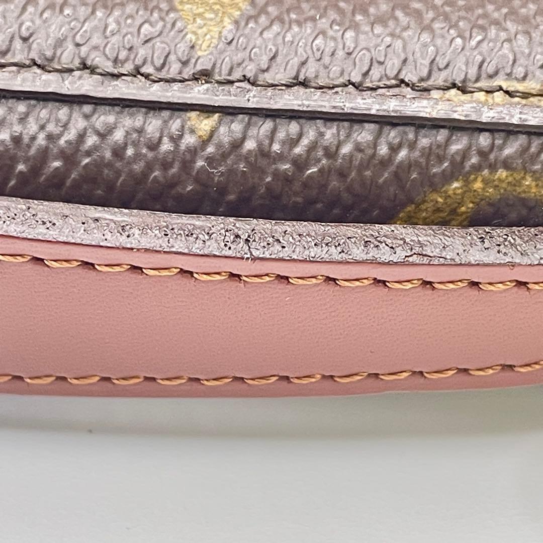 ルイヴィトン ポッシュ エスカパド モノグラム トラベルケース 長財布 ブラウン