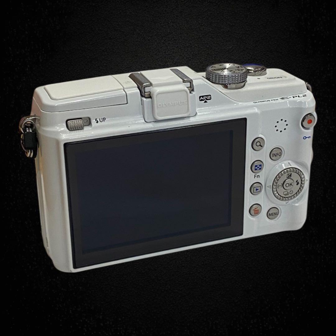 美品✨OLYMPUS PEN E-PL2 ダブルレンズキット ホワイトカラー