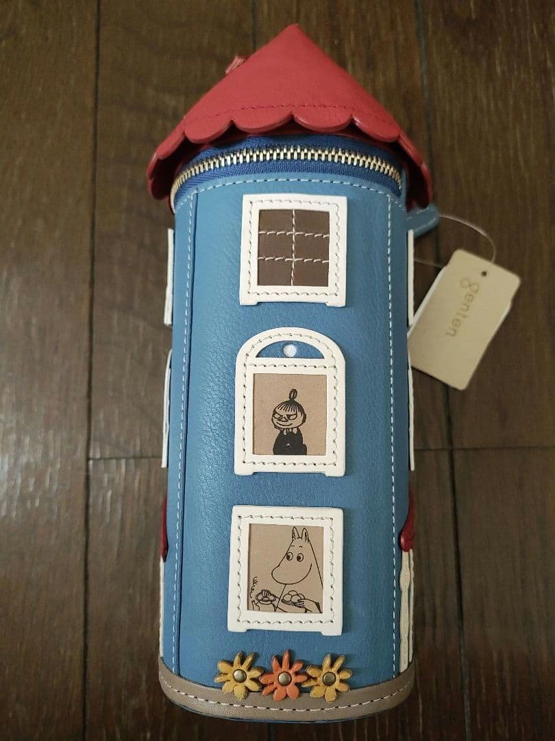 genten　MOOMIN collection ペンケース「ムーミンやしき」