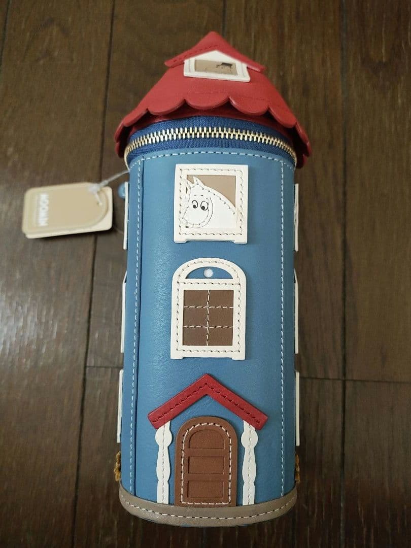 genten　MOOMIN collection ペンケース「ムーミンやしき」
