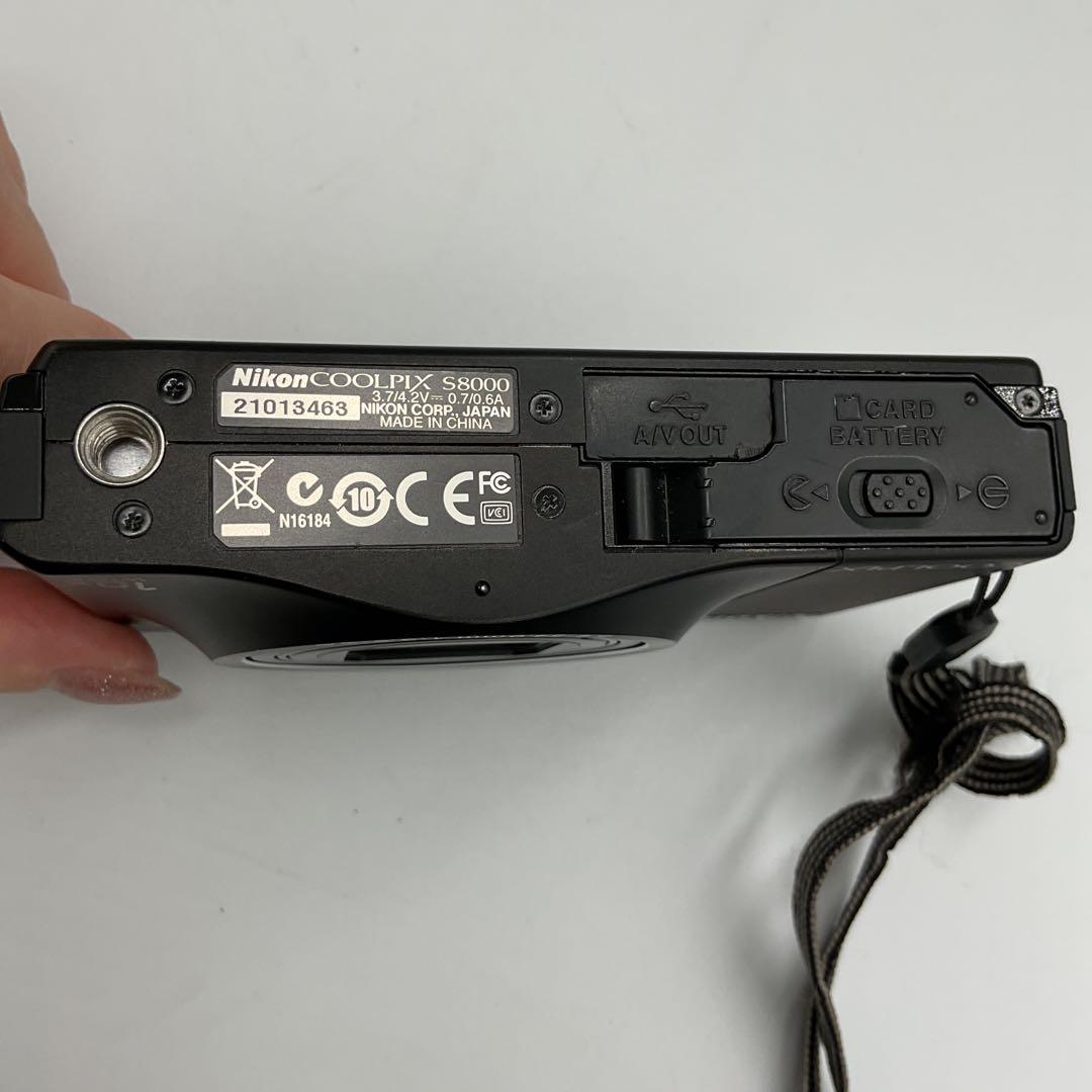 H3918 Nikon COOLPIX S8000 10倍ズーム デジタルカメラ