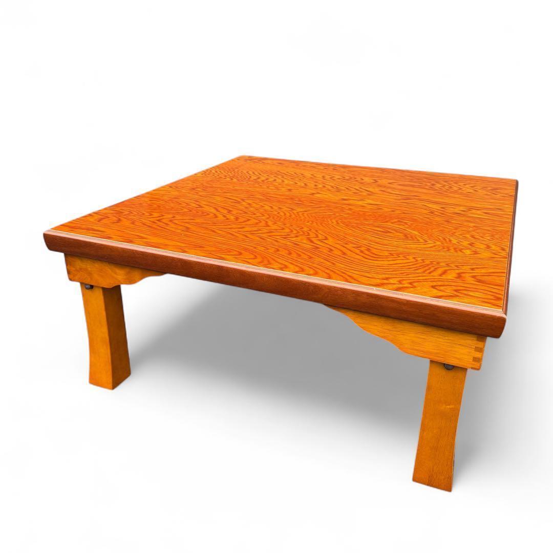 折りたたみ座卓　木製　正方形　テーブル ちゃぶ台　収納　祭事　高級